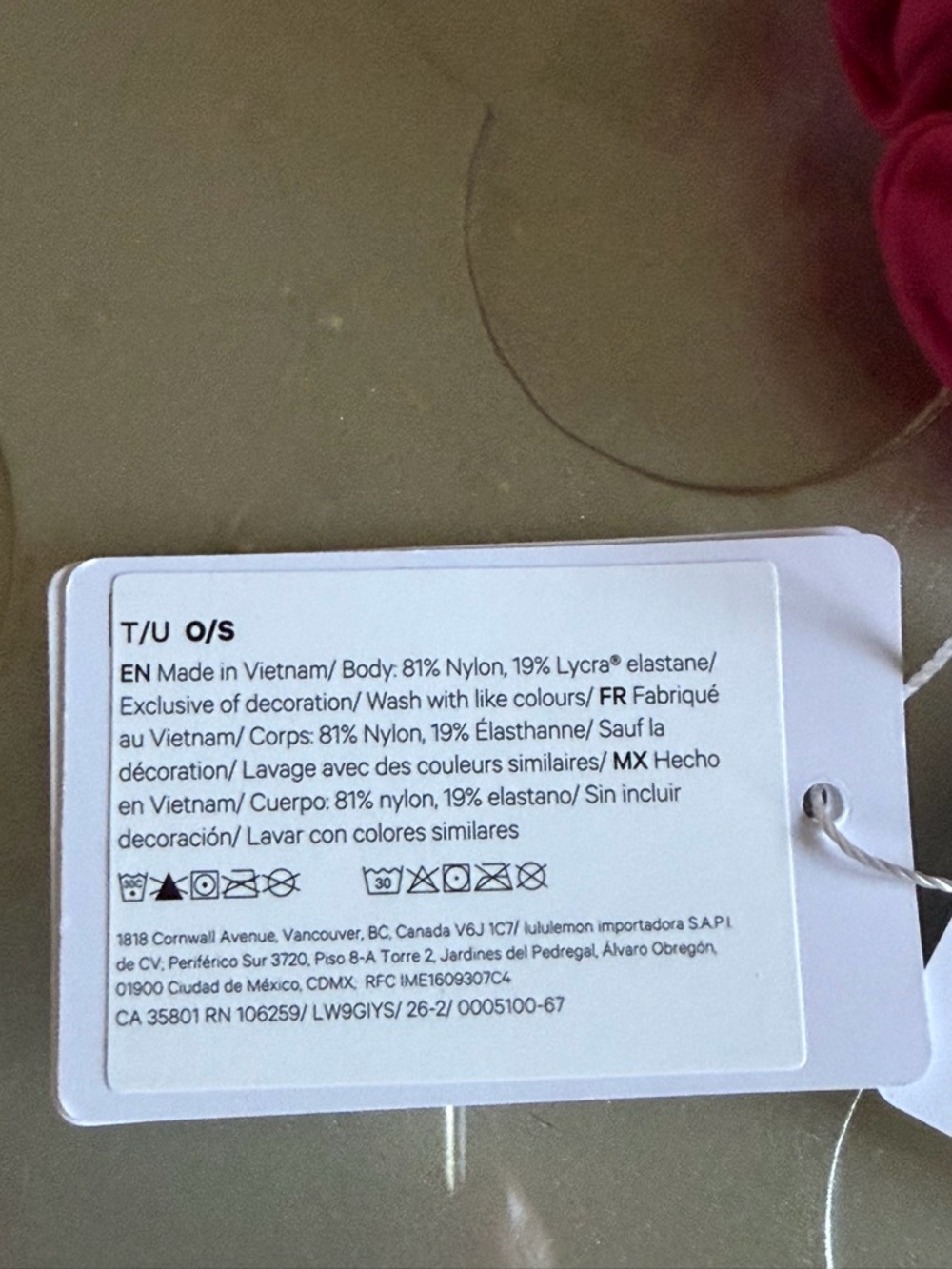 LULULEMON Uplifting Scrunchie Bow NWT - Pink Raspberry Coulis - Picture 10 of 13